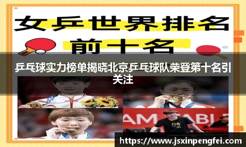 乒乓球实力榜单揭晓北京乒乓球队荣登第十名引关注